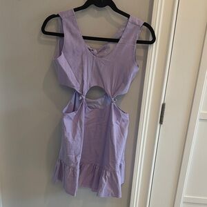 Little Peixoto Blair Girls Casual Dress in Lavender, size Large (14)